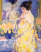 Frank H Desch La Robe de Boudoir oil painting
